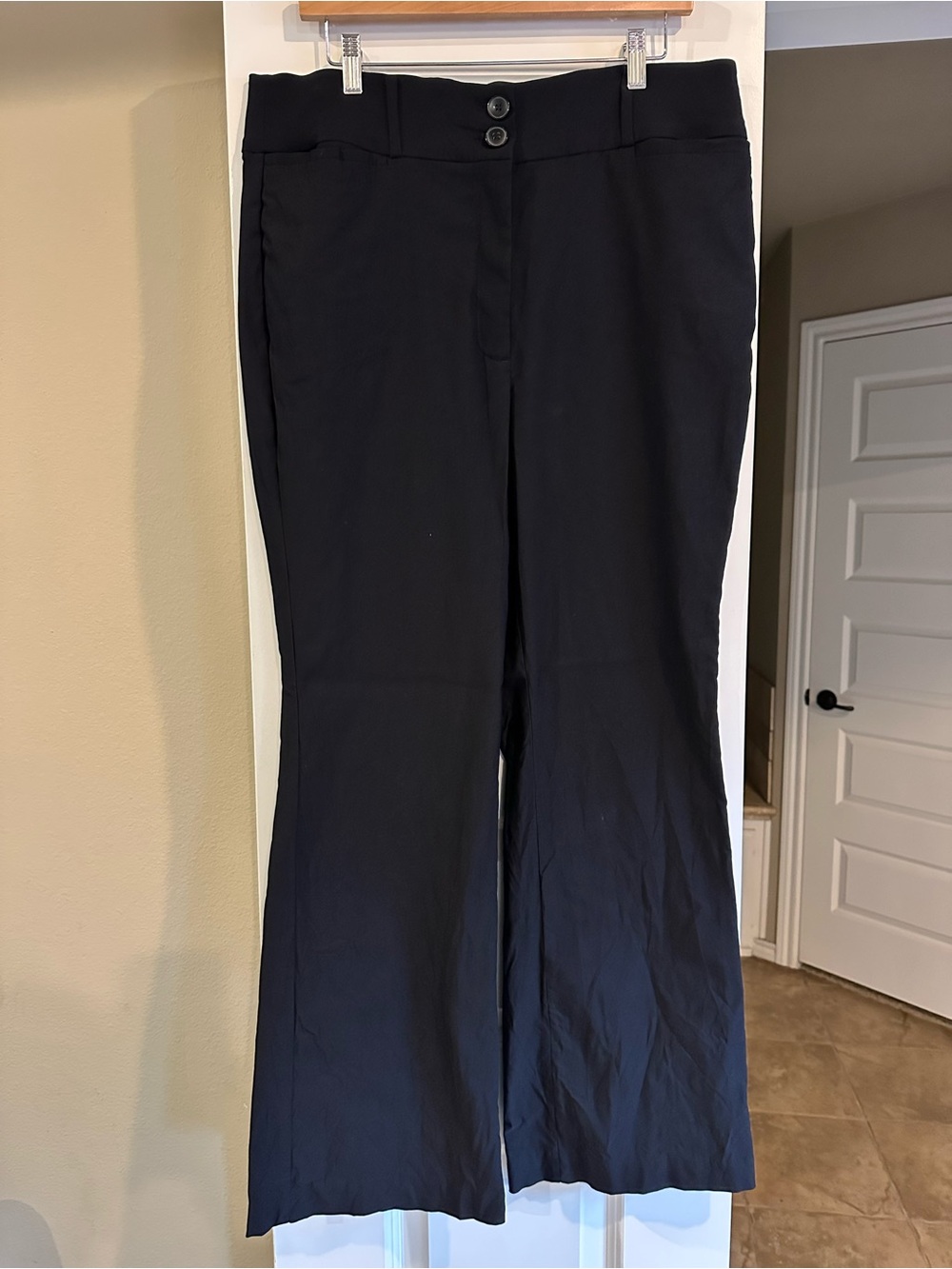 Lane Bryant Black Boot Cut Pants